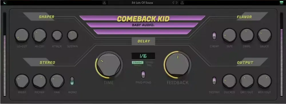 Baby Audio Comeback Kid - Commandez en ligne