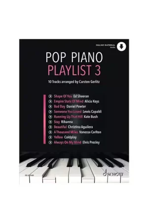 Envoi rapide | Schott Pop Piano Playlist 3