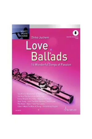 Économisez maintenant - Schott Juchem Dirko - Love Ballads - Flute
