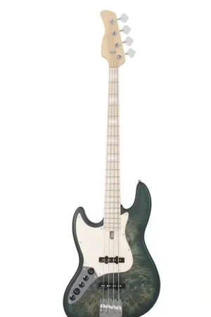 Prêt à expédier - Sire Marcus Miller Er V7 Swamp Ash Reissue-4 Lh Tgr.S Trans Green Satin