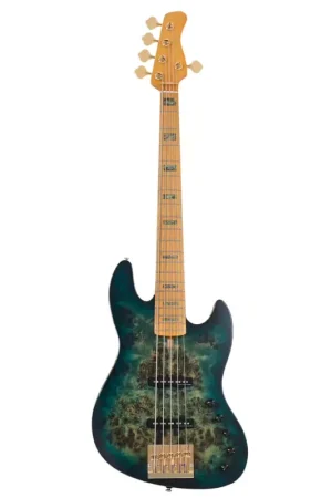 Sire Marcus Miller Er V10-5 Tgr.S Trans Green Satin | Incontournable