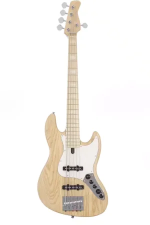 Nouveau lancement - Sire Marcus Miller Er V7 Swamp Ash Reissue-5 Nt.S Naturel Satin