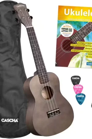 Cascha CUC101s Concert Linden Black Set - Disponible maintenant