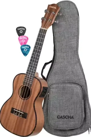 Cascha HH 2035el Concert Acajou Gaucher - Profitez-en maintenant