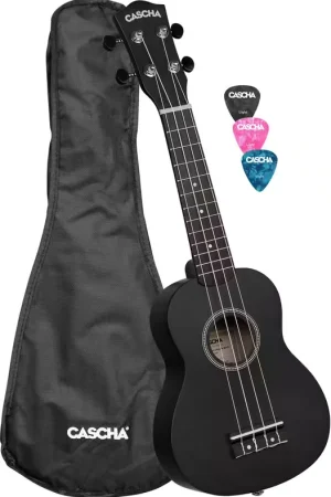 Cascha HH 3960 Soprano Linden Black | Promo exceptionnelle