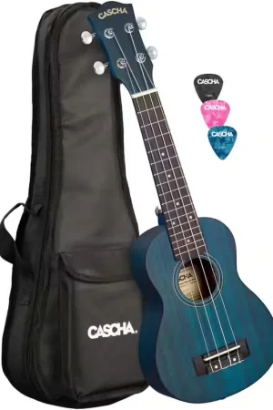 Cascha HH 2266L Soprano Acajou Blue Gaucher - Déstockage