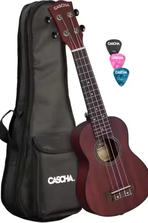 Livraison rapide - Cascha HH 2263L Soprano Acajou Red Gaucher