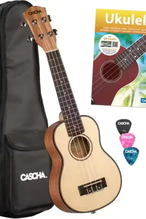 Cascha HH 2149 Soprano Épicéa Set - Nouveau en boutique