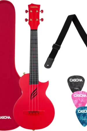 Cascha HH 2280 Carbon Fibre Red Set - Meilleur prix