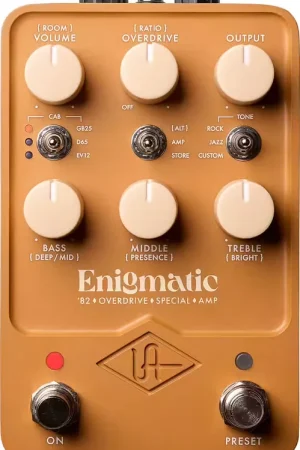 Universal Audio UAFX Enigmatic 82 Overdrive Special Amp | Prix réduit