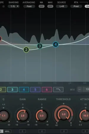 Tout juste ajouté | Waves F6 Floating-Band Dynamic EQ