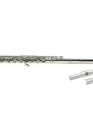 Liquidation | Pearl Flute B505R Quantz - 2 têtes Brezza + Patte d'Ut (Clétage creux et en ligne)