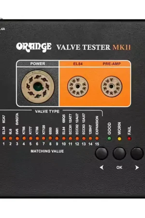 Orange Amps Valve Tester MkII - Testeur de Lampes | Nouveau lancement