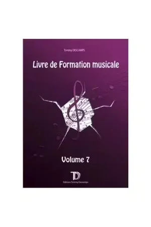 Commandez dès aujourd'hui | Capte Note Tommy Descamps - Livre De Formation Musicale Vol.7