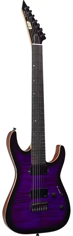 Qualité professionnelle | ESP M7 Dark Purple Sunburst