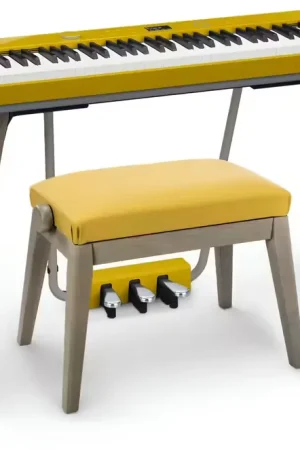 Casio PX-S7000 jaune et sa banquette - Meilleure vente