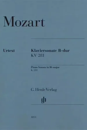 Henle Verlag Mozart W.a. - Piano Sonata KV 281 B-dur | Disponible