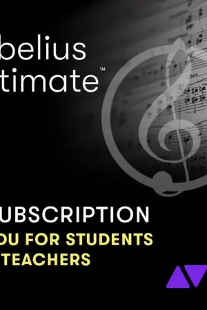 Excellente qualité | Avid Sibelius Ultimate Subscription 1Y Education