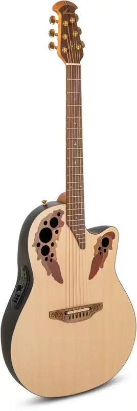 Dernières unités - Ovation Ov573580 Elite Usa Natural Satin 1768-4S-G