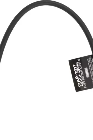 Ernie Ball Cable Patch Flex 30CM - Noir - Petit prix