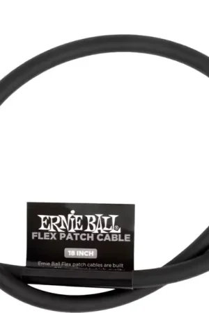 Derniers jours | Ernie Ball Cable Patch Flex 45CM - Noir
