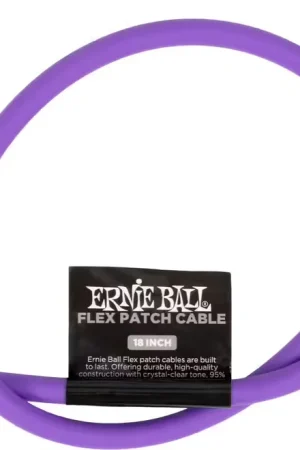 Ernie Ball Cable Patch Flex 45CM - Violet - Top des ventes
