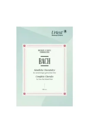 Offre du jour - Edition Breitkopf J.S. - 389 Choralgesange Complete Chorales - Choeur Piano