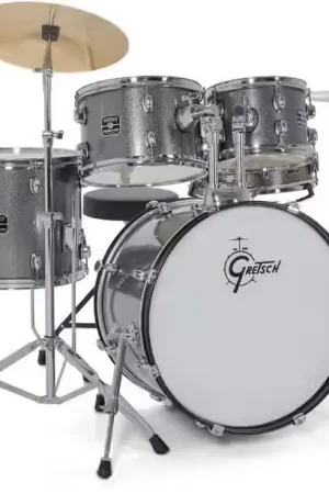 Gretsch Drums Renegade Grey Sparkle Fusion 20" - Très populaire