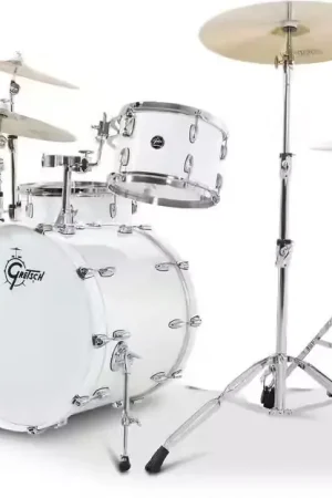Achetez en ligne - Gretsch Drums Renown Maple Rock 22 Piano Blanc