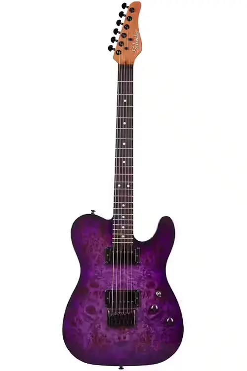 Excellente qualité | Schecter Pt Standard Purple Burst Burl
