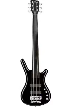 Warwick Bass Corvette Basic 6 Fretless Solid Black | Quantité limitée