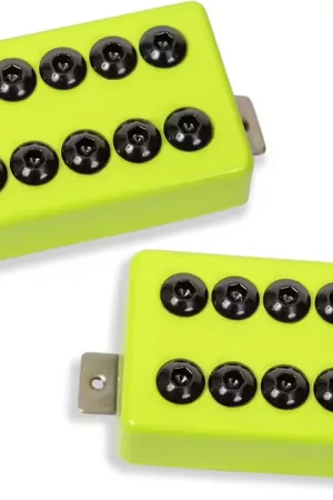Seymour Duncan SET HUMBUCKERS INVADERS SH-8 TOXIC YELLOW - Fin de série