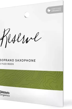 D'addario - Rico Organic Reserve 2,5 Sax Soprano (x 3) - Nouveau lancement