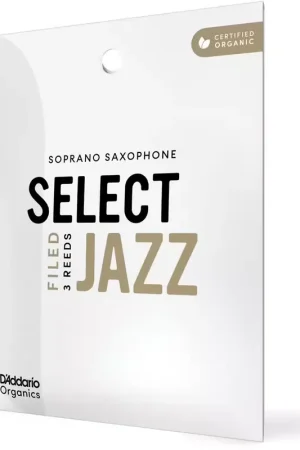 Réduction spéciale - D'addario - Rico Organic Select Jazz Filed 2 Hard Sax Soprano (x 3)