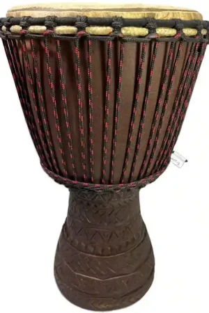 Disponible - Wassoulou Djembe Custom Grand 33-35 X 60-62CM