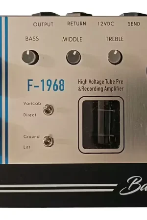 Disponible dès maintenant | Baroni BF68 PREAMP TUBE F-1968
