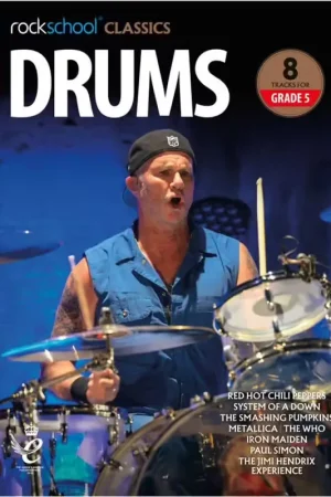 Rock School Limited Rockschool Classics Drums - Grade 5 | Plus que quelques unités