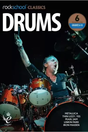 Rock School Limited Rockschool Classics Drums - Grade 6-8 - Qualité premium