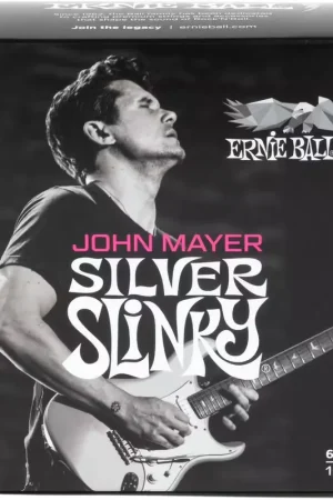 Prix choc | Ernie Ball Silver Slinky Nickel Wound Sign. John Mayer - 10,5-47 - Pack De 6