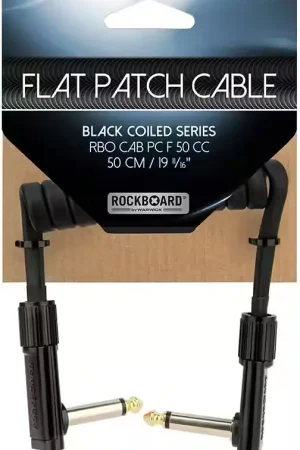 Rockboard Patch Plat Coil - 5 À 50 Cm - Black - Fin de série