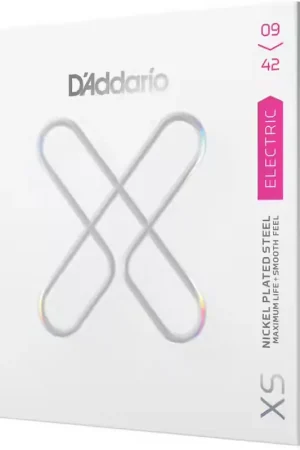 Réduction spéciale - D'addario And Co XSE0942-3P 09-42 Super Light XS Nickel Coated 3-Pack