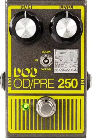 Offre à durée limitée - Digitech DOD Overdrive Preamp 250 50th Anniv. LTD