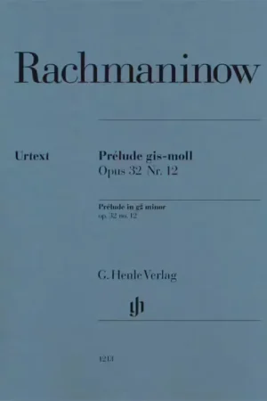 Ne manquez pas cette offre - Henle Verlag RACHMANINOV S. - PRELUDE OP.32 N°12