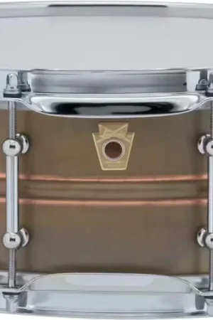 Disponible maintenant - Ludwig Drums LC661T - 14X5" Copper Phonic Raw - Tube Lugs