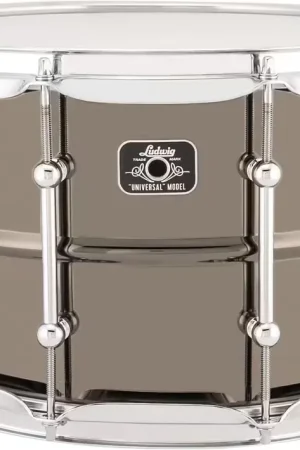 Nouveau au catalogue - Ludwig Drums Lu0814Cdir - 14 X 8" Universal Metal - Chrome Brass