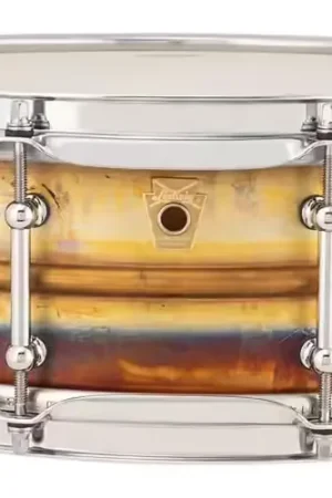 Préféré des clients - Ludwig Drums Lb550Rt - 14 X 5" Bronze Phonic (Coquille Tube)