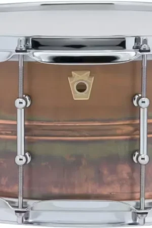 Disponible maintenant | Ludwig Drums Lc663T - 14 X 6.5" Copper Phonic Raw - Tube Lugs