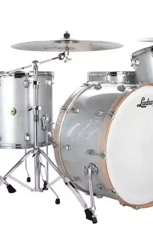 En stock | Ludwig Drums LCO5165SDIR - Continental Series 26"/ 5Pcs - Silver Sparkle