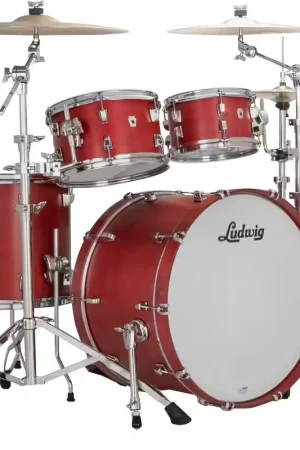 Expédition express | Ludwig Drums Ln34204Ftxpr - Neusonic 22" Fmod2 - Satin Diablo Red