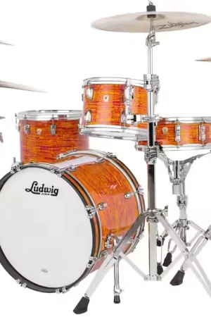 Ludwig Drums L84023Ax51 - Classic Maple 20"/12"/14" - Mod Orange | Disponible à la commande